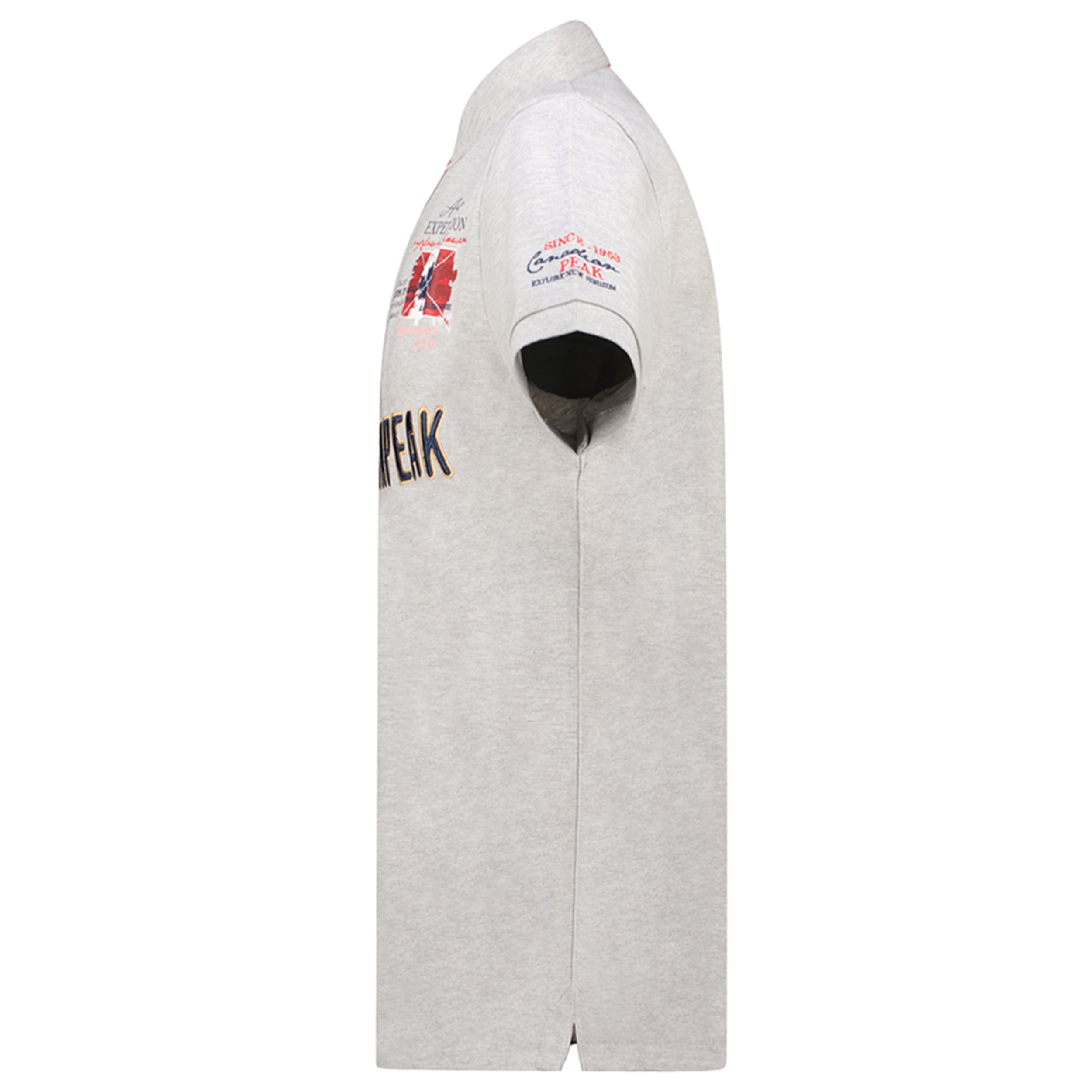 Polo De Hombre Kasoneak Gris Melange