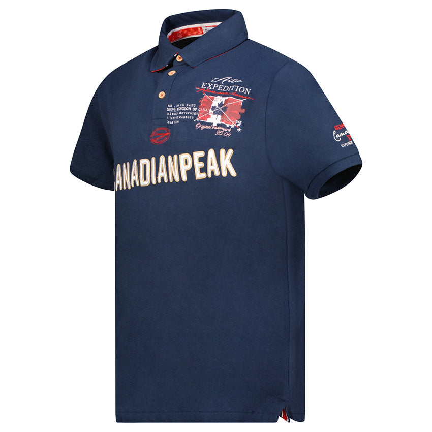 Polo De Hombre Kasoneak Azul Marino