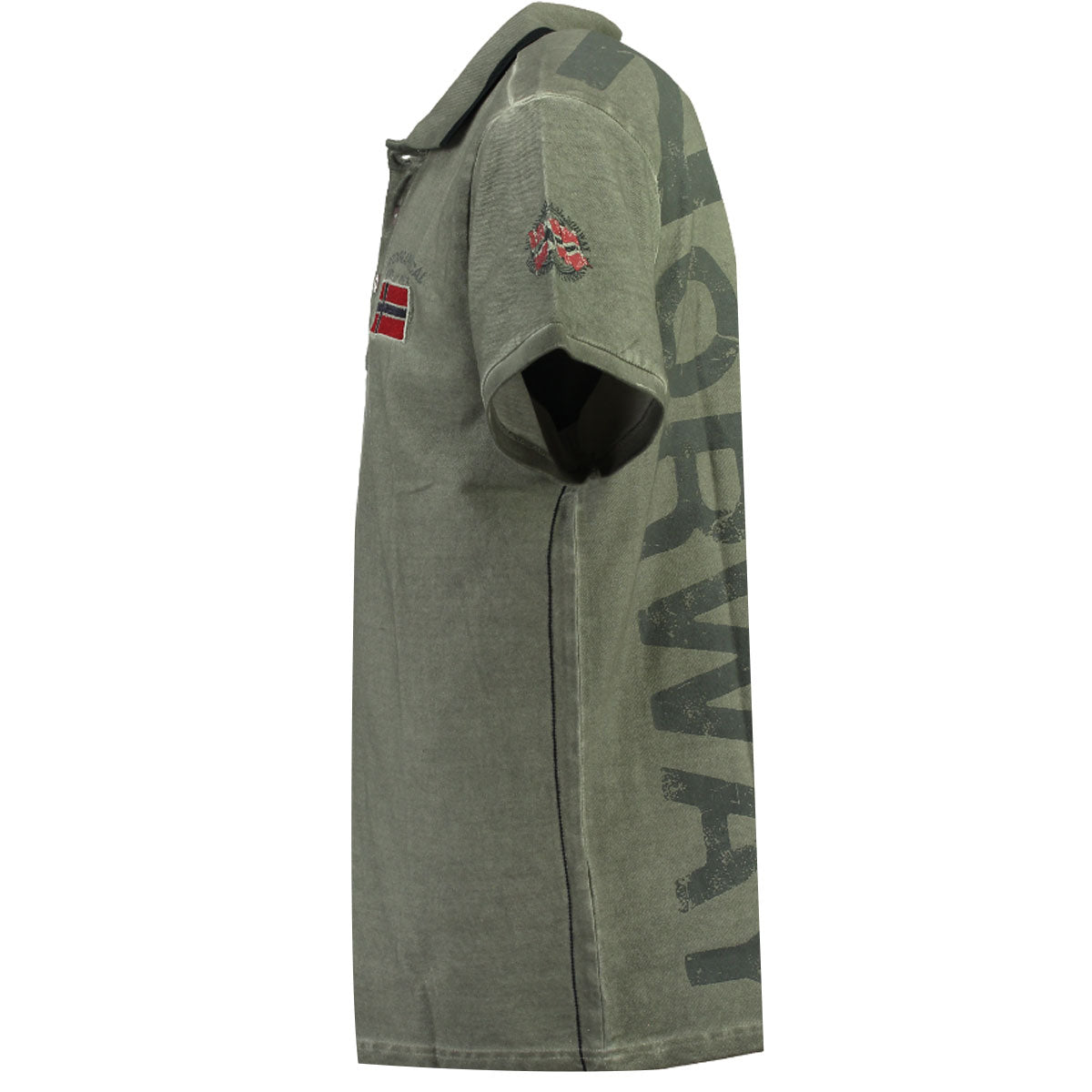Polo De Hombre Kotz  Gris Melange