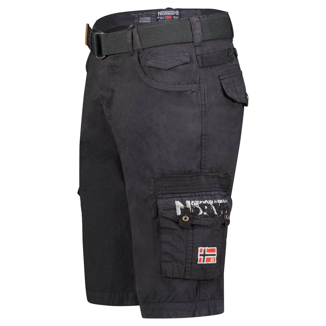Bermuda Hombre Panoplie Negro