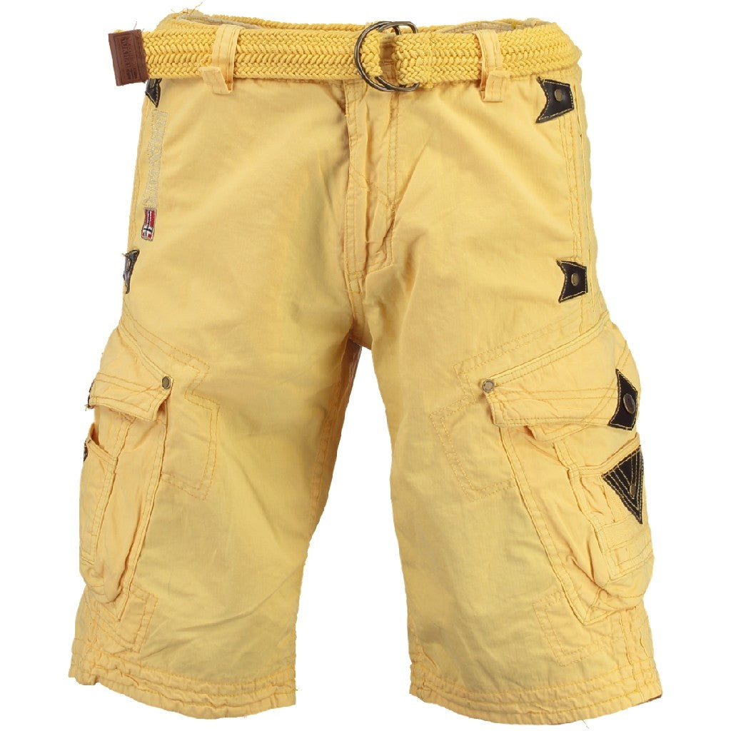 Bermuda De Hombre Parapente Amarillo Claro
