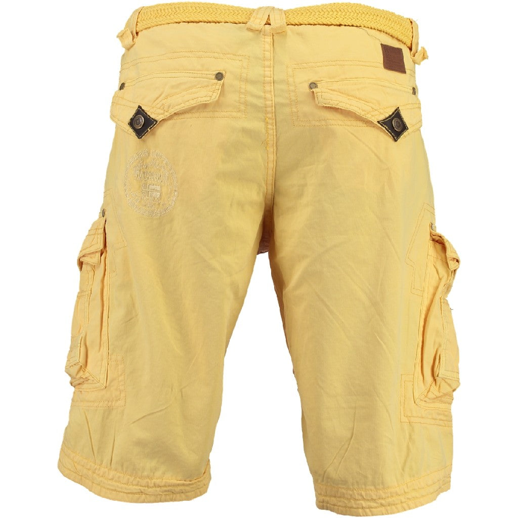 Bermuda De Hombre Parapente Amarillo Claro