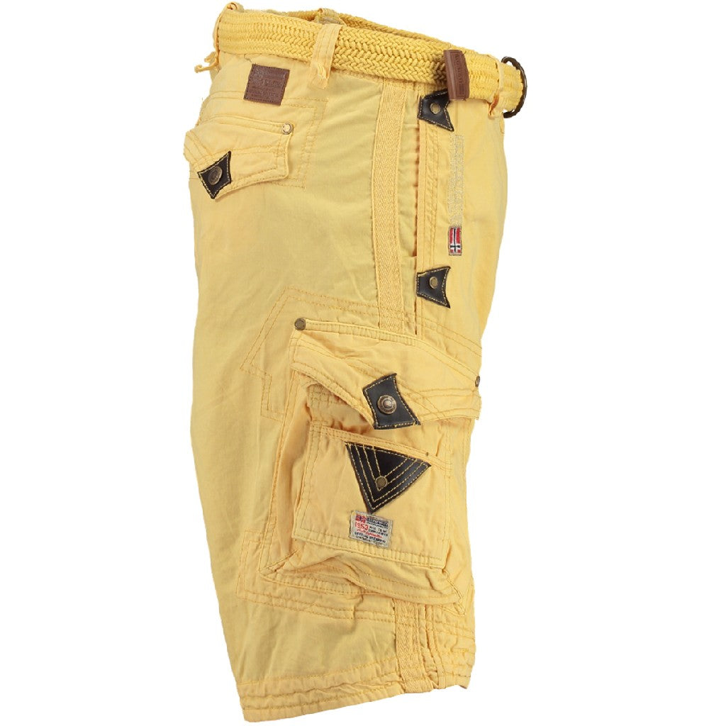 Bermuda De Hombre Parapente Amarillo Claro