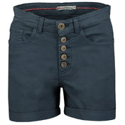 Bermudas De Mujer Pisak  Azul Marino