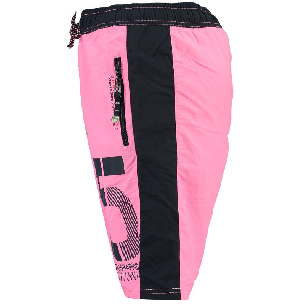 Bañador Niño Qraviara Rosa Llamativo