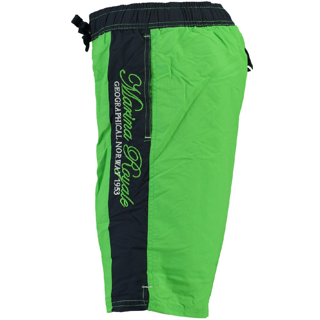 Bañador Niño Quannee Verde Fluor