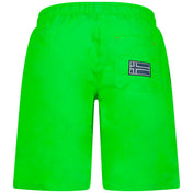Bañador Hombre Qweenishi Verde Fluor