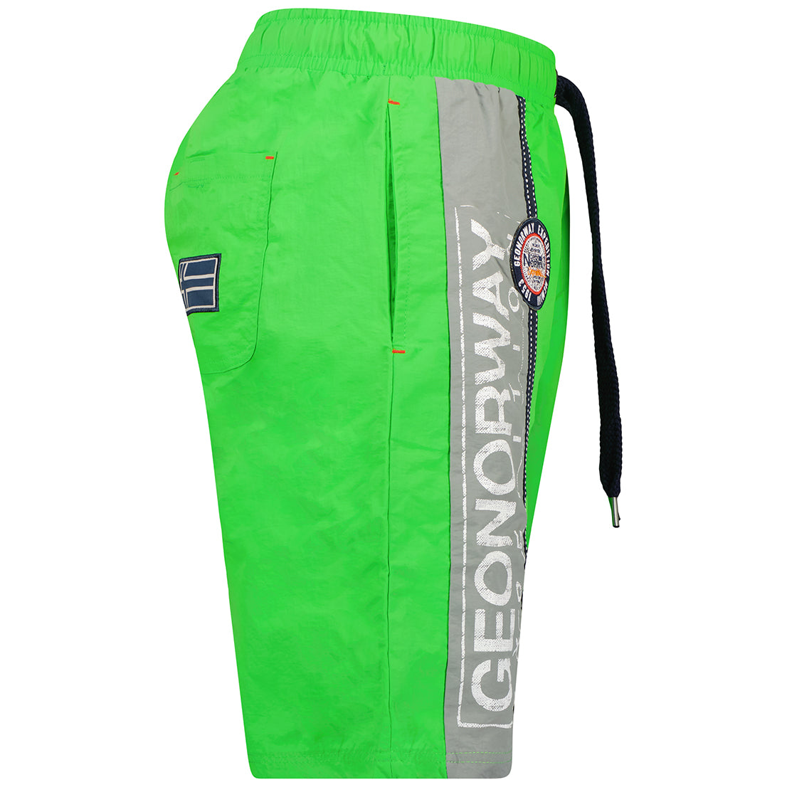 Bañador Hombre Qweenishi Verde Fluor