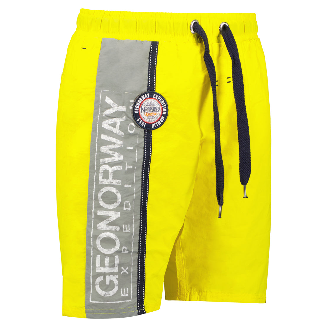 Bañador Hombre Qweenishi Amarillo Fluor