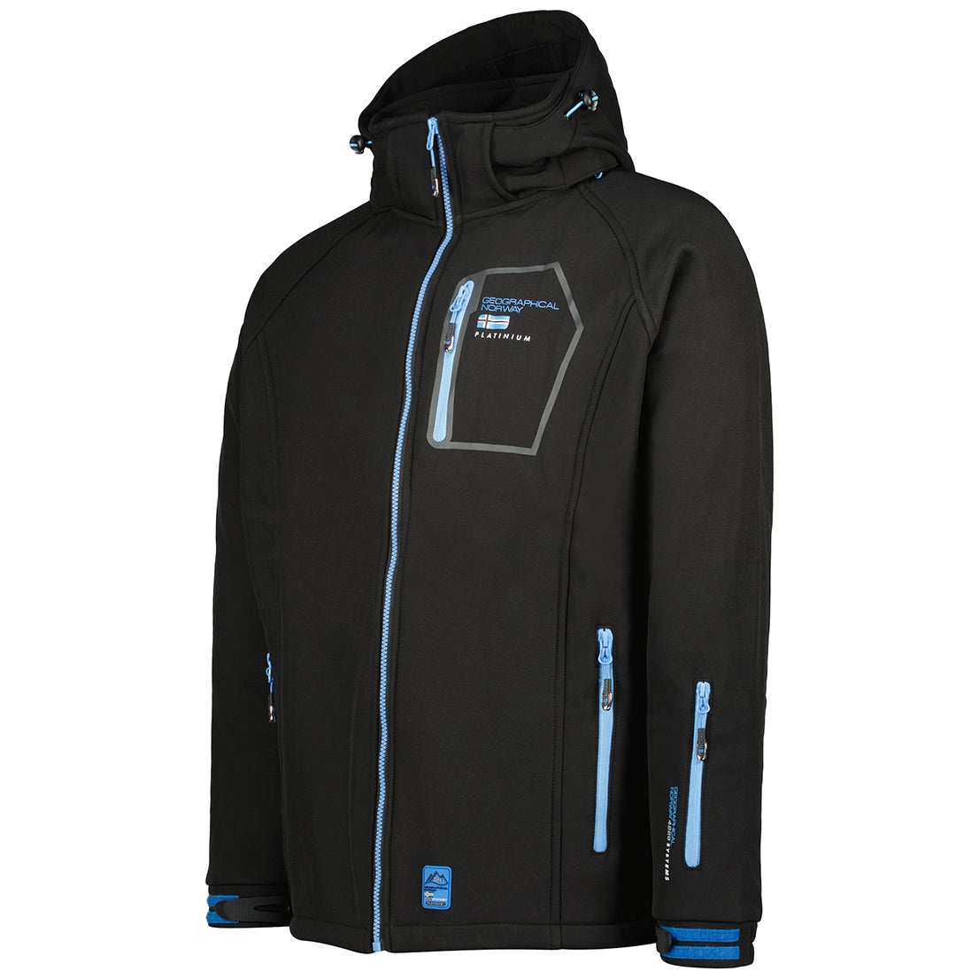 Softshell De Hombre Riziere Negro