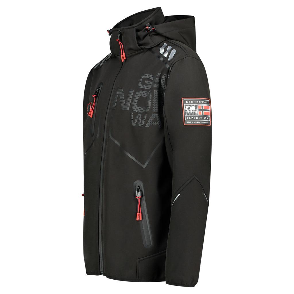 Chaqueta Softshell De Hombre Robin Negro
