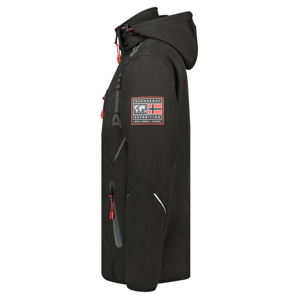 Chaqueta Softshell De Hombre Robin Negro