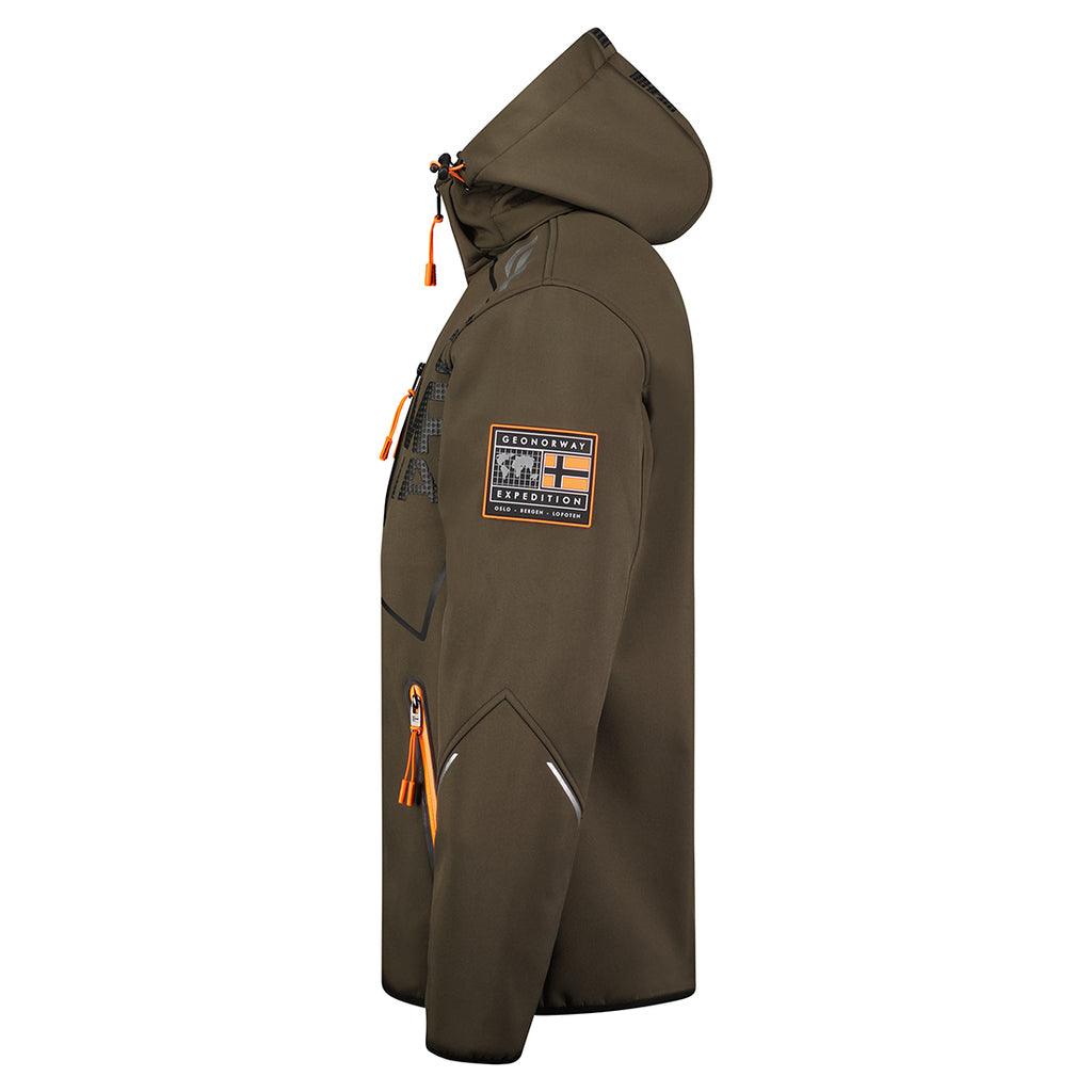 Chaqueta Softshell De Hombre Robin Caqui