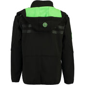 Chaqueta Softshell Hombre Royaute Black / Fluo Green