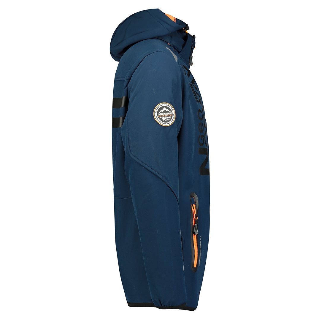 Chaqueta Softshell Hombre Royaute Navy / Fluo Orange