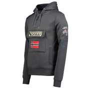 Sudadera De Hombre Gymclass Gris Oscuro