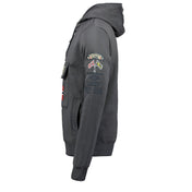 Sudadera De Hombre Gymclass Gris Oscuro