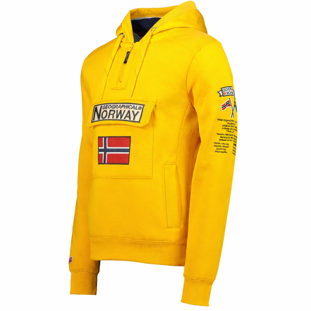 Sudadera De Hombre Gymclass Mostaza