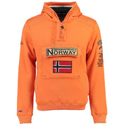 Sudadera Hombre Gymclass Naranja