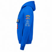 Sudadera De Hombre Gymclass Azul Eléctrico