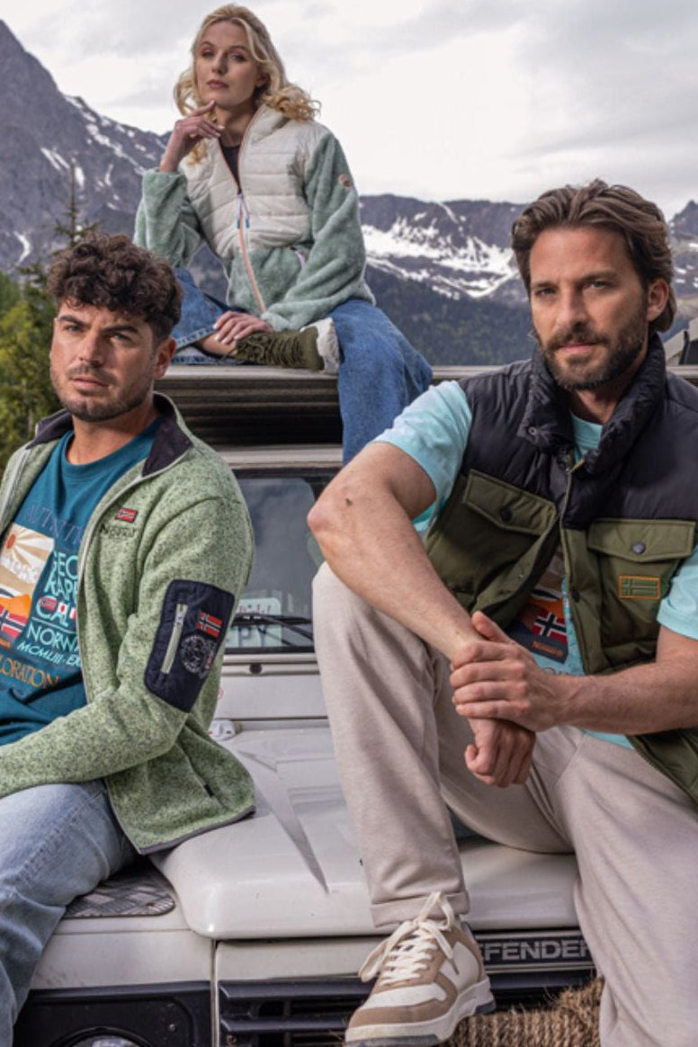 Geographical Norway Modelos con sudaderas y chaquetas