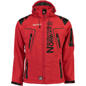 Chaqueta Softshell De Hombre Techno Rojo