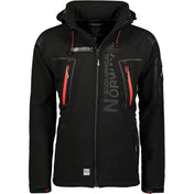 Chaqueta Softshell De Hombre Techno Negro
