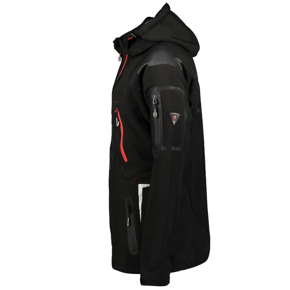 Chaqueta Softshell De Hombre Techno Negro