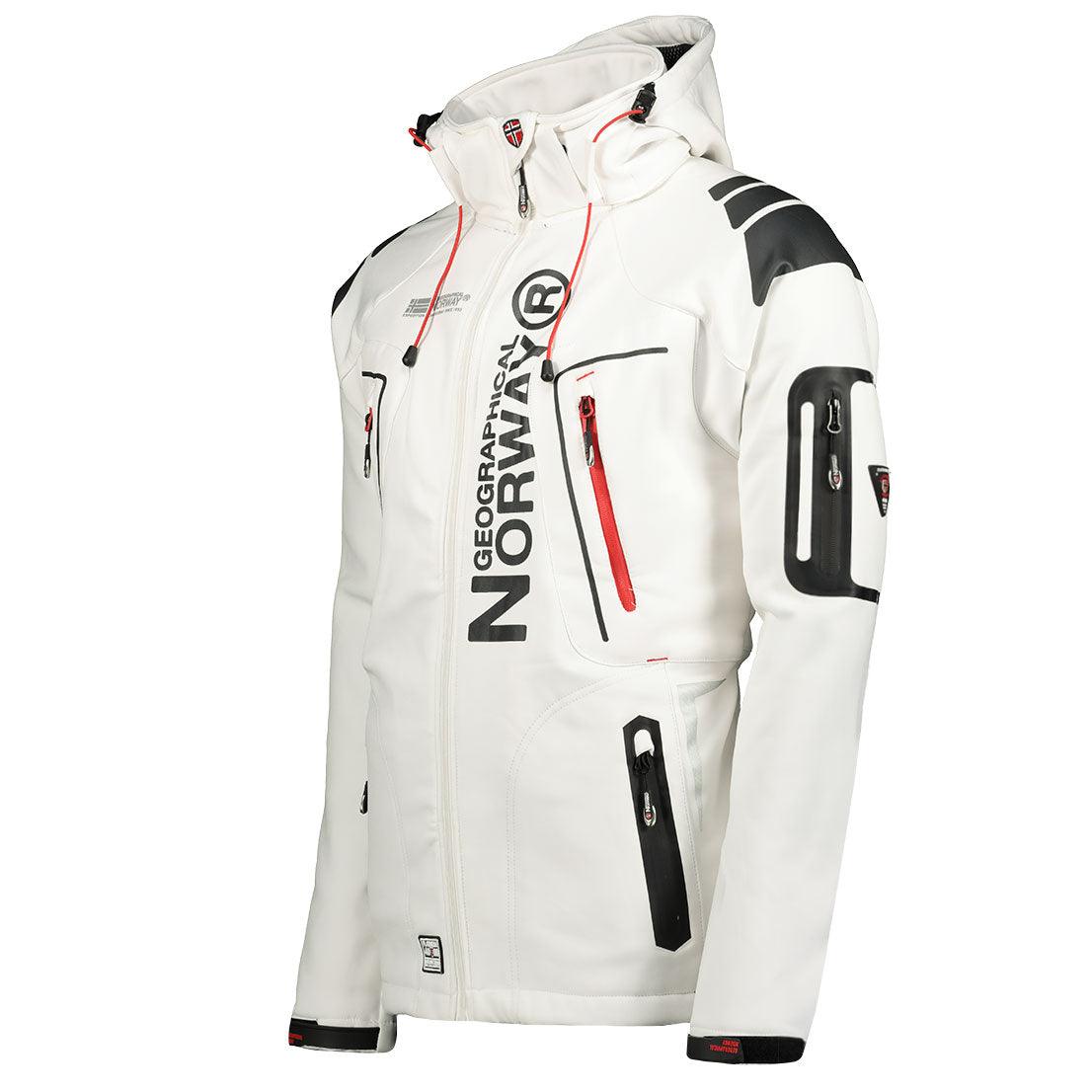 Chaqueta Softshell De Hombre Techno Blanco