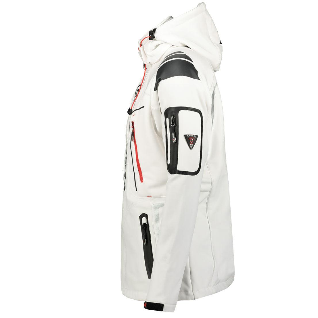 Chaqueta Softshell De Hombre Techno Blanco