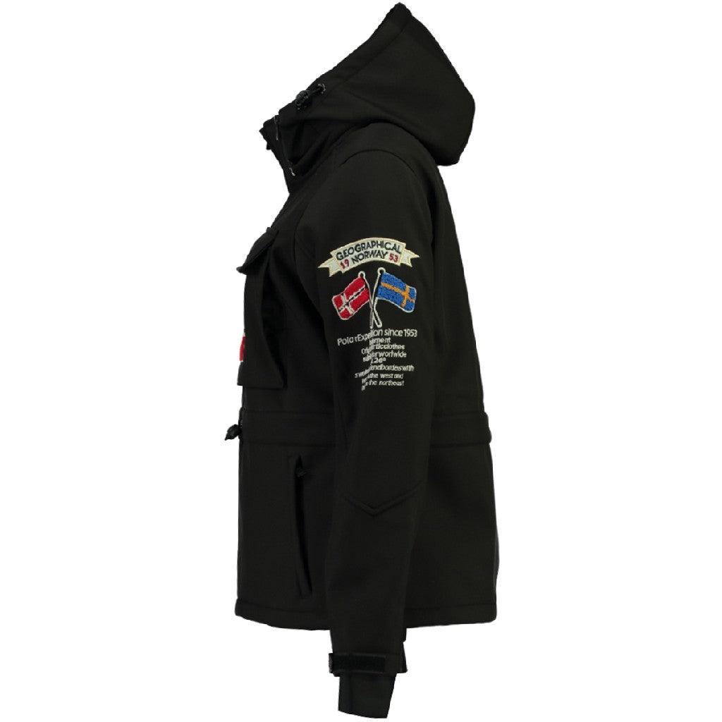 Chaqueta Softshell De Mujer Tilsit  Negro