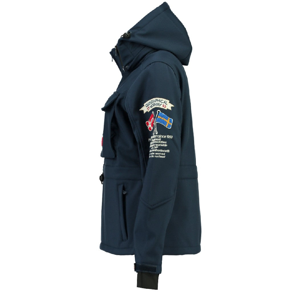 Chaqueta Softshell De Niña Tilsit Azul Marino