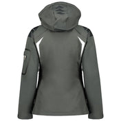 Softshell De Mujer Tisland Gris Oscuro / Naranja