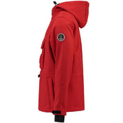 Chaqueta Softshell De Niño Tokano Rojo