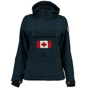 Chaqueta Softshell De Niña Toka Azul Marino
