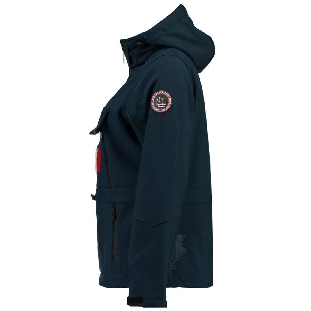 Chaqueta Softshell De Niña Toka Azul Marino