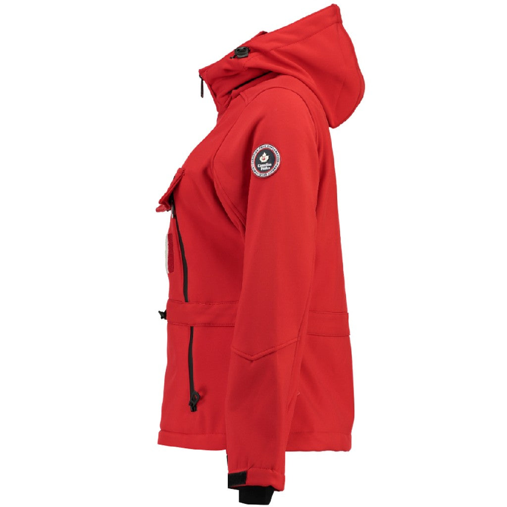 Chaqueta Softshell De Niña Toka Rojo