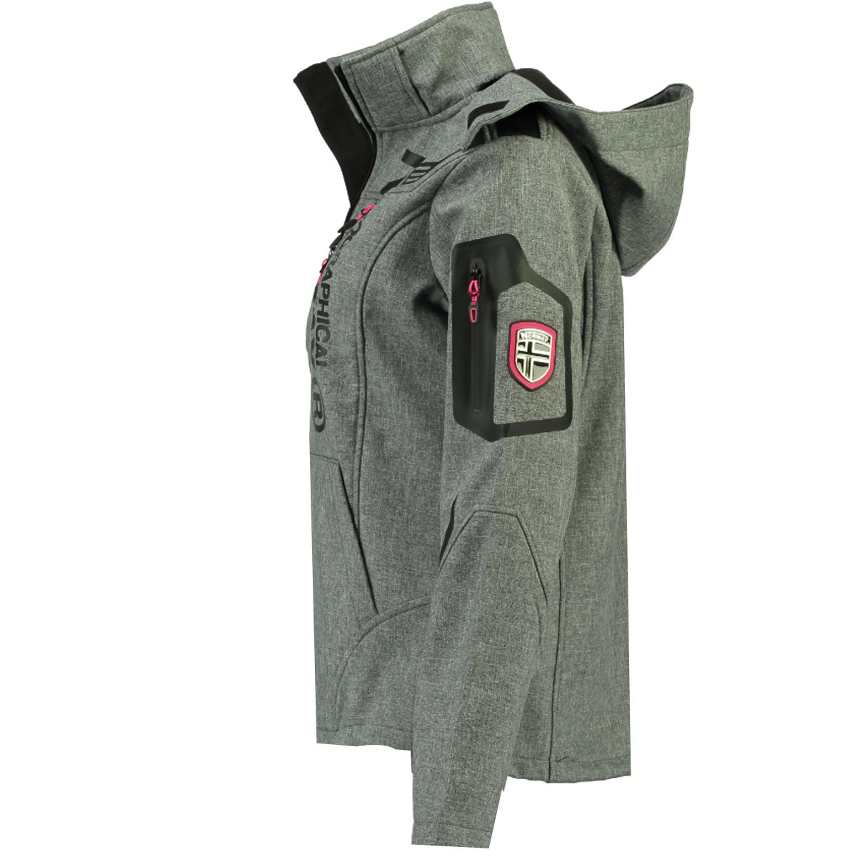 Chaqueta Softshell De Mujer Truffe Gris Claro