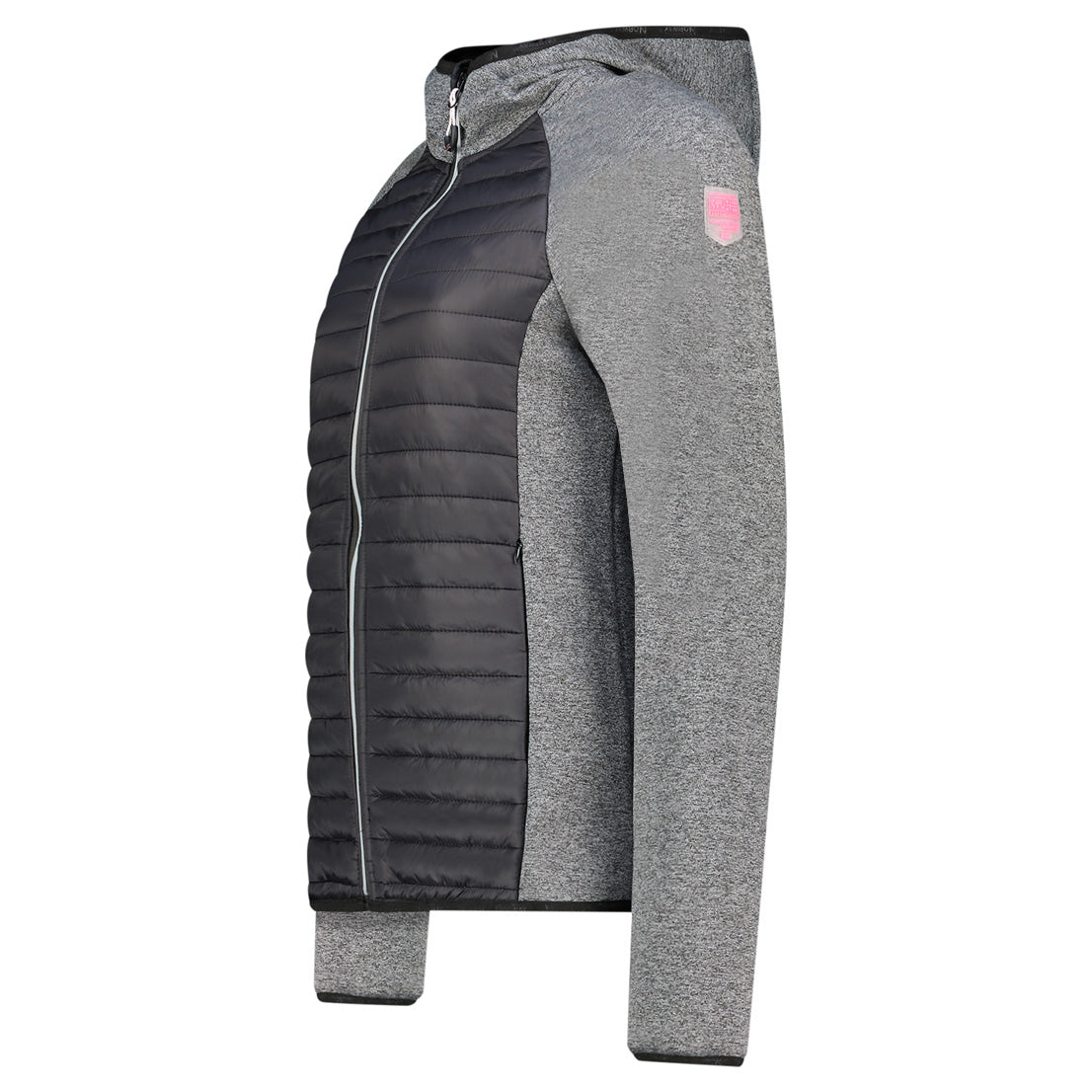 Softshell De Mujer Tsekada Gris Oscuro