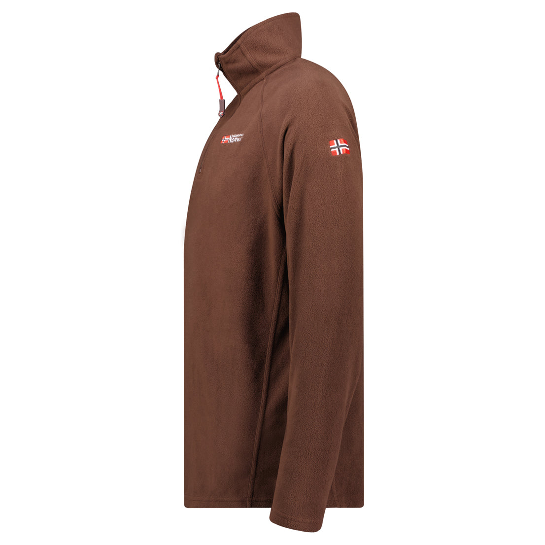 Tug Half Zip Men Marrón
