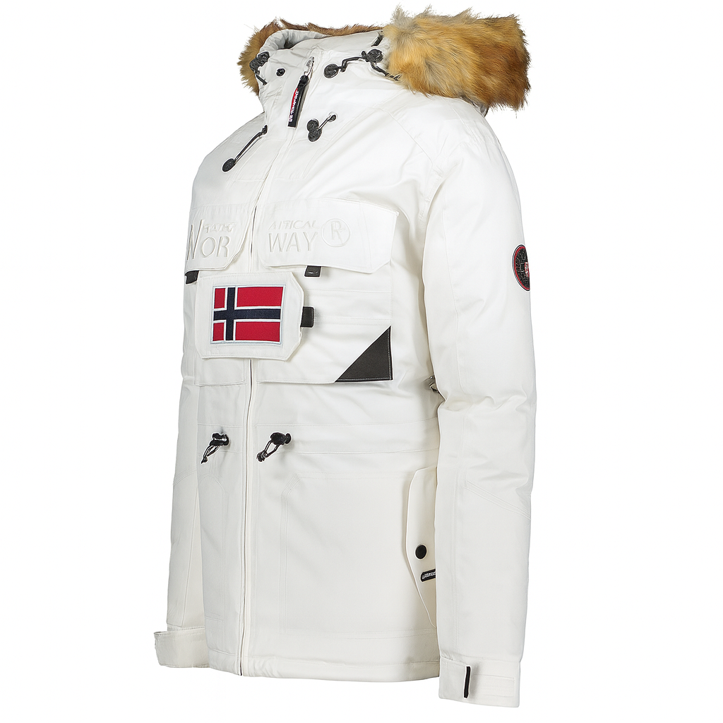Parka De Hombre Bench Blanco