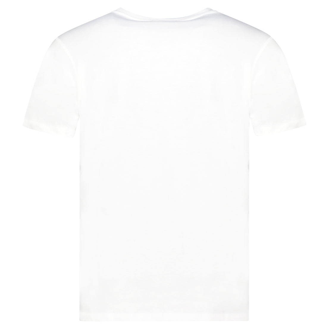 Camiseta blanca para hombres Japigal por detrás