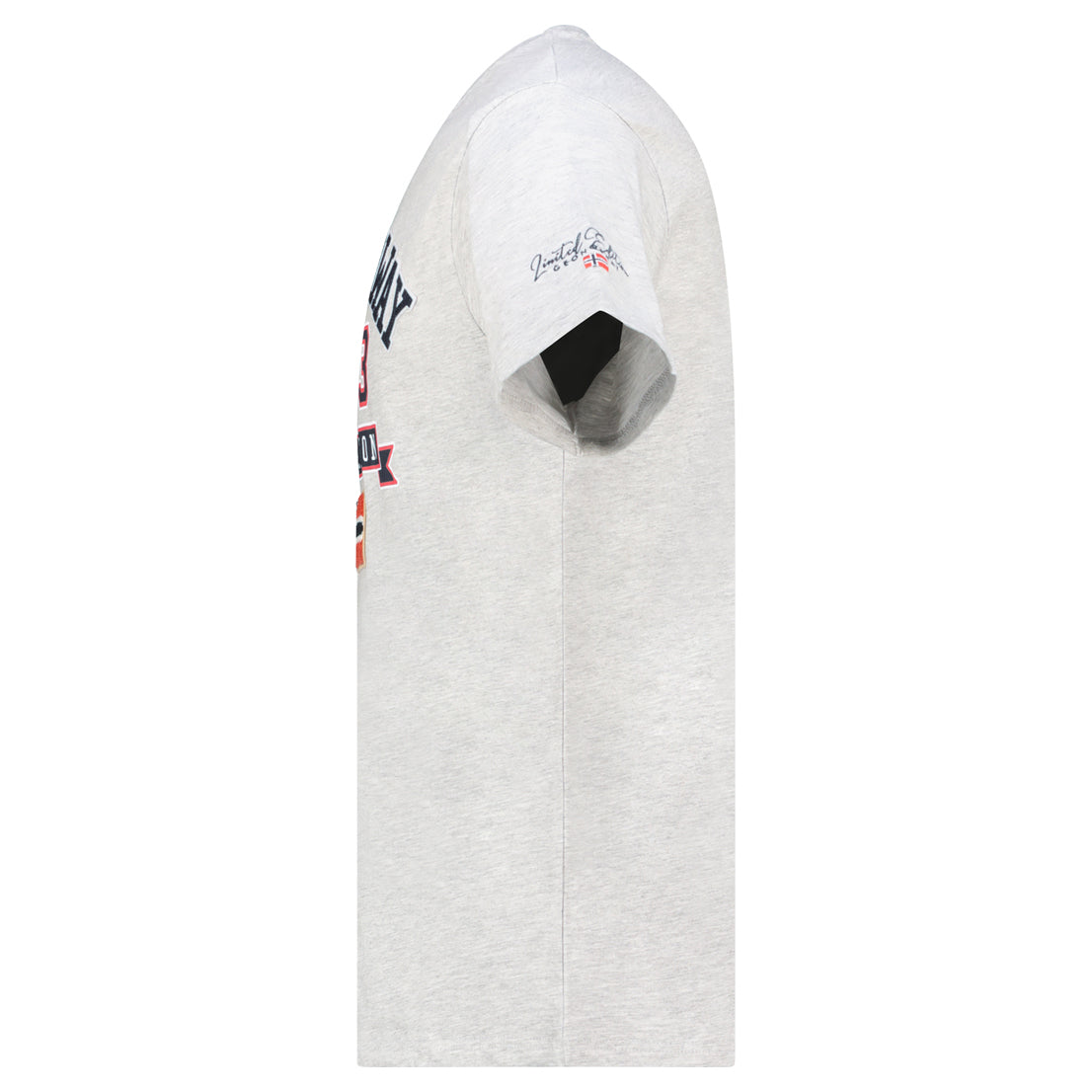 Camiseta gris costado Jollegio hombre
