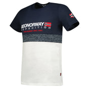 Camiseta de hombre navy jdouble Geographical Norway