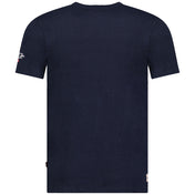 Camiseta Jpalm Navy hombre por detrás