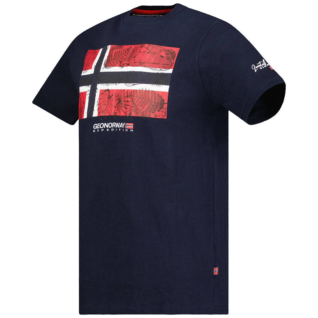Camiseta Jpalm Hombre Navy Geographical Norway