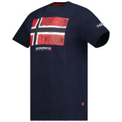Camiseta Jpalm Hombre Navy Geographical Norway
