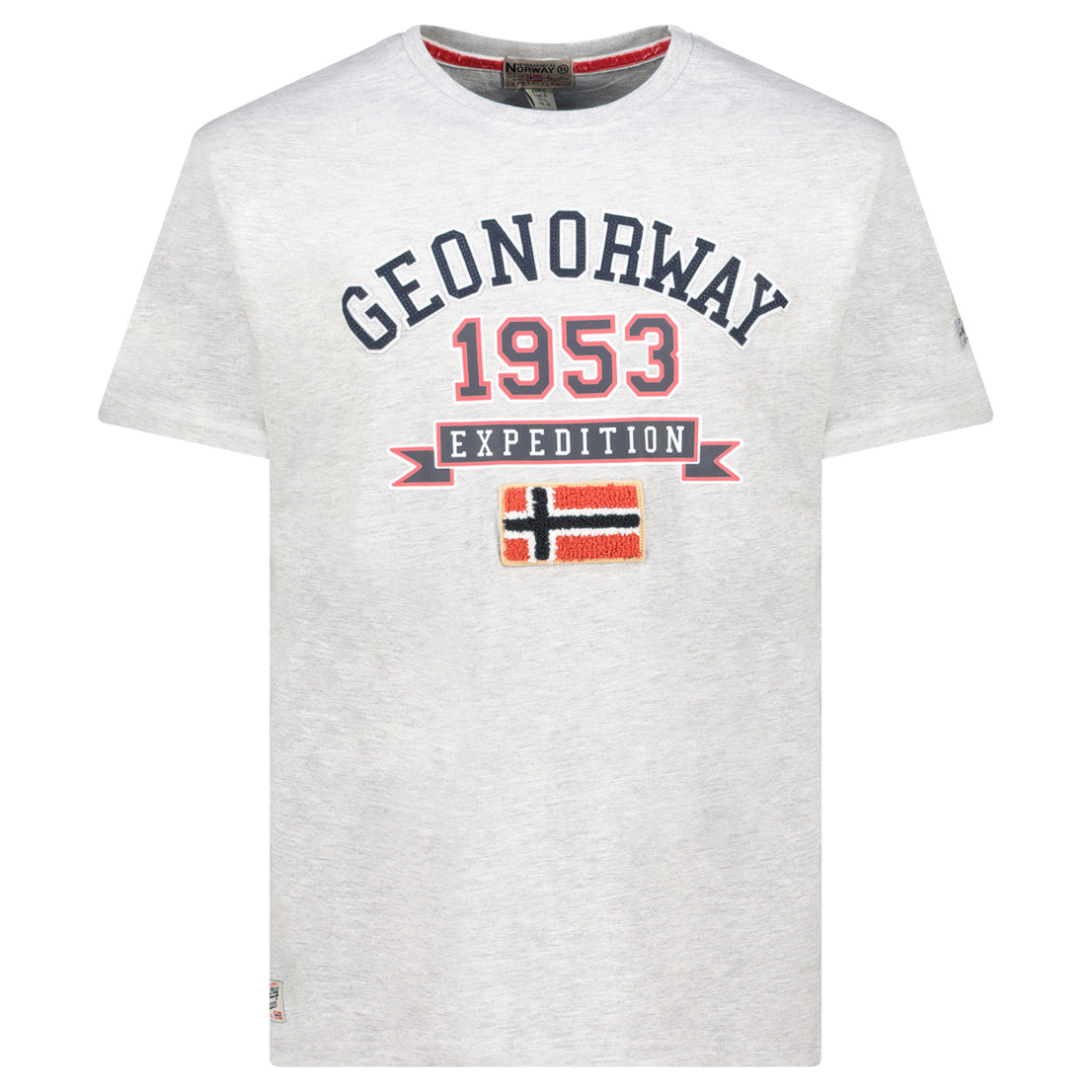 Camiseta gris Jollegio hombre frente