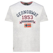 Camiseta gris Jollegio hombre frente