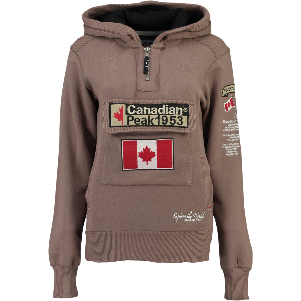 Sudadera Gyrelle mujer Canadian Peak frontal